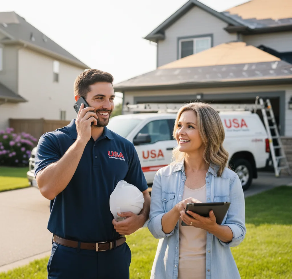 USA Roof Repair Experts customer support in Summerville